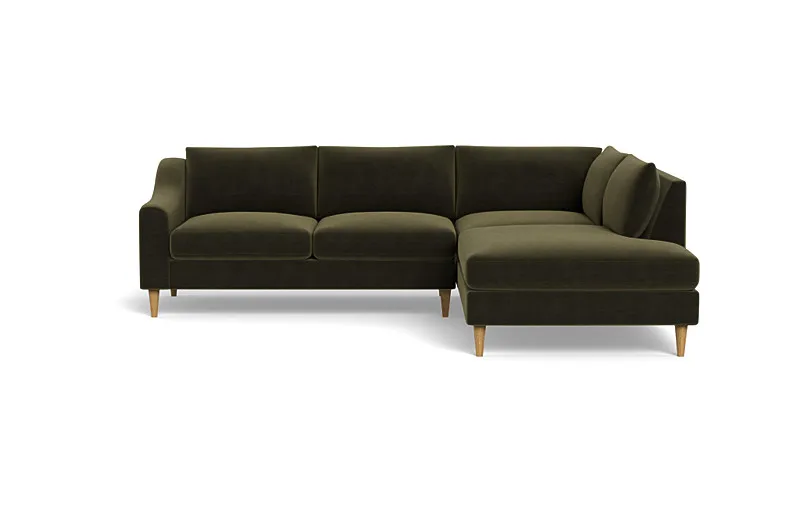 Saylor Slope Arm 3-Seat  Bumper Sectional