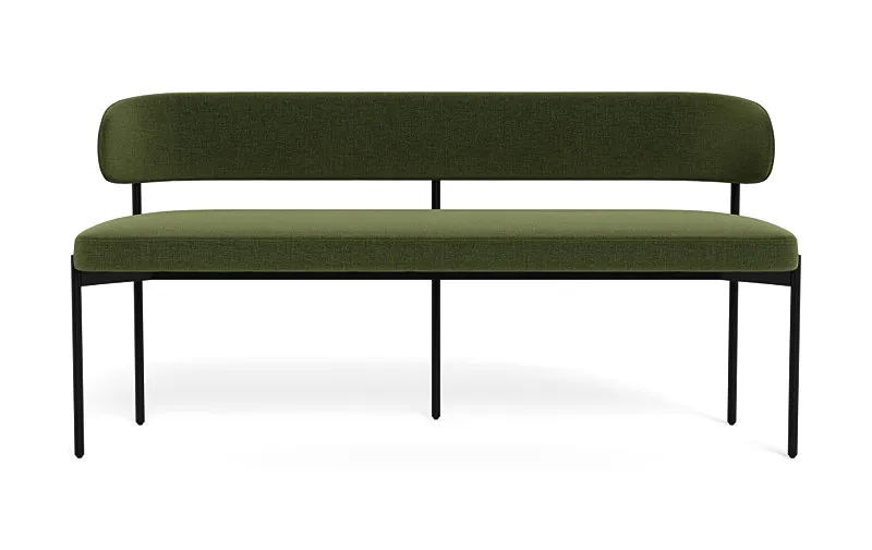 Hollis Upholstered Metal Framed Bench