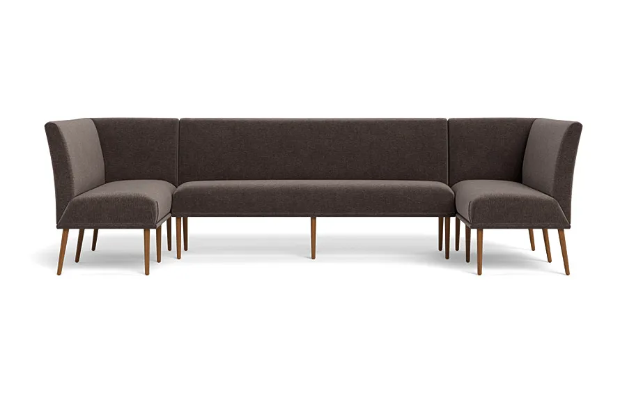 Dorian Upholstered U-Shaped Banquette with Tufting Option