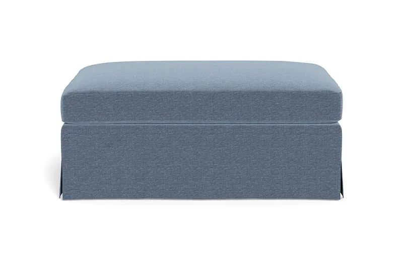 Sloan Slipcovered Ottoman