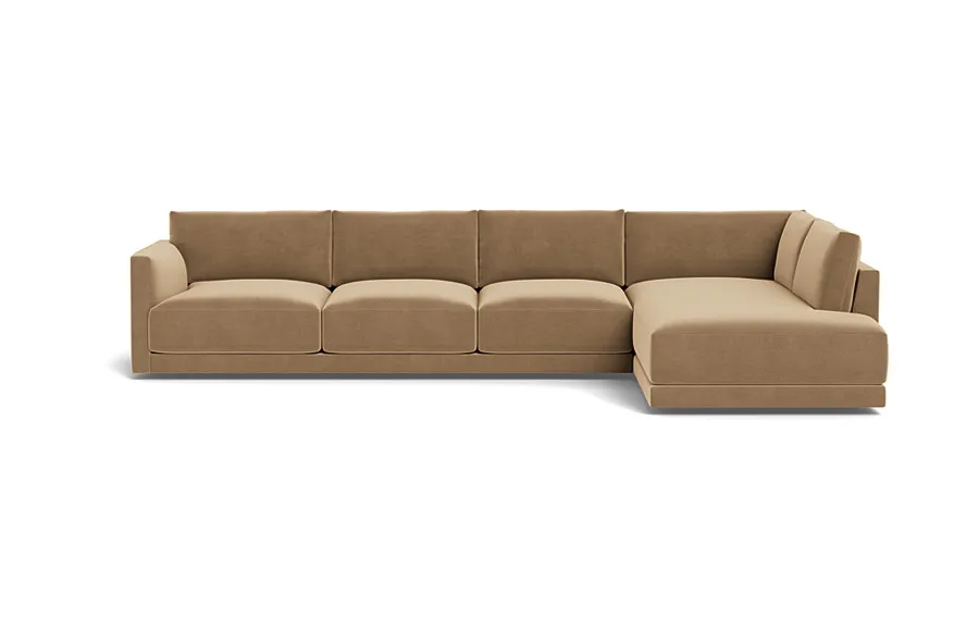 Lukas 4-Seat Right Bumper Sectional