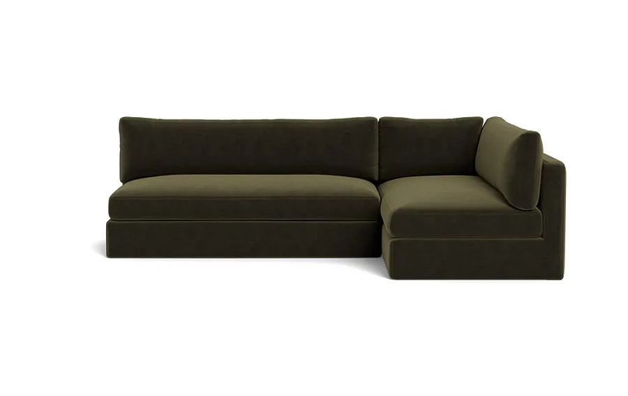 Tatum 2-Piece Armless Right Chaise Sectional