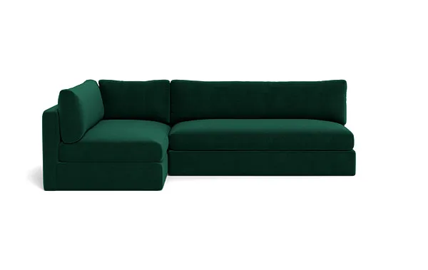 Tatum 2-Piece Armless Left Chaise Sectional