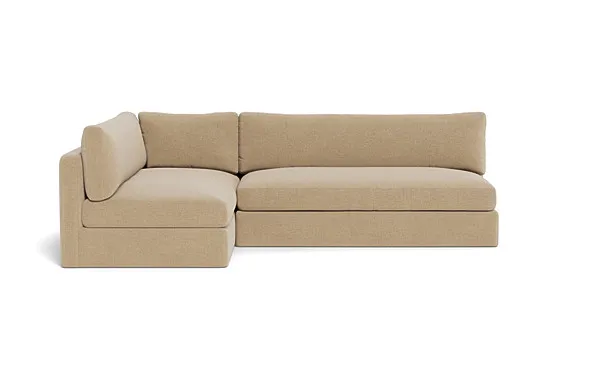 Tatum 2-Piece Armless Left Chaise Sectional