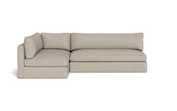 Tatum 2-Piece Armless Left Chaise Sectional