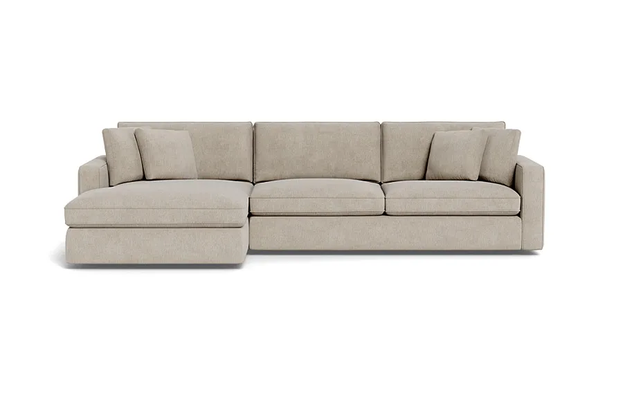 James 3-Seat Left Chaise Sectional