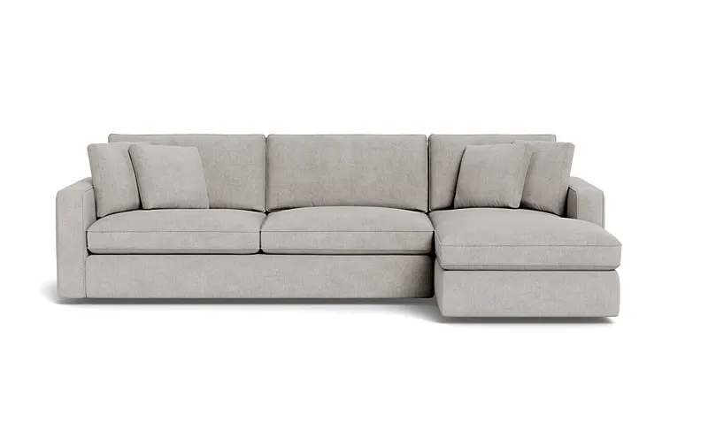 James 3-Seat Right Chaise Sectional