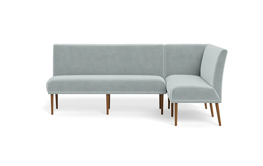 Dorian Upholstered Right Banquette with Tufting Option