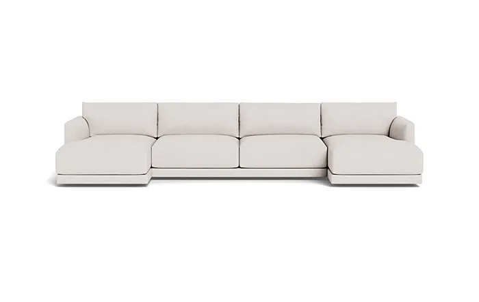 Lukas 3-Piece 4-seat U-Chaise Sectional 