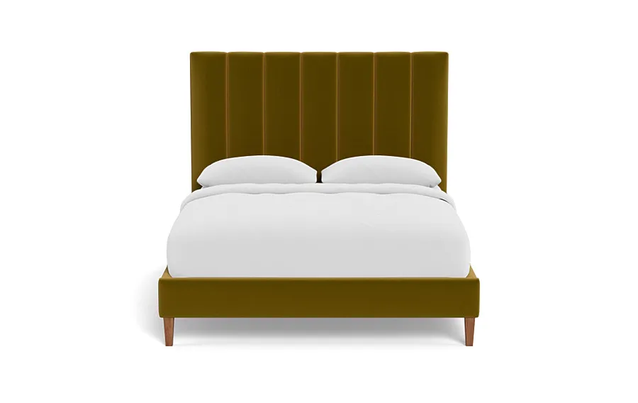 Lowen Upholstered Bed with Tufting Option