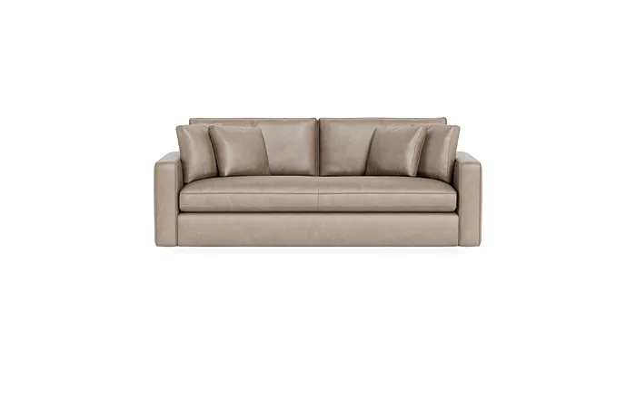 James Leather Sleeper Sofa