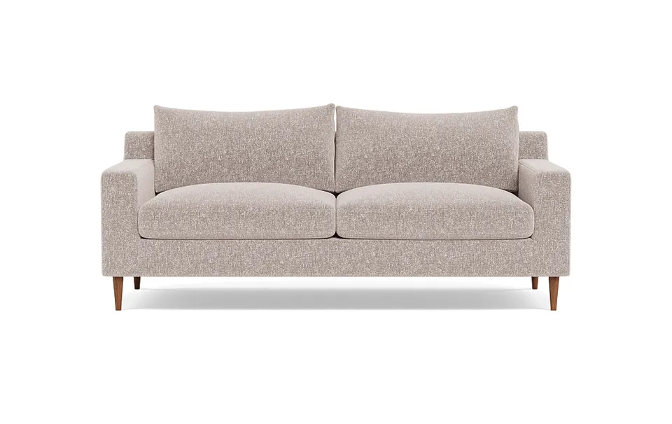 Sloan Fabric 2-Seat Sofa, Down alternative filler