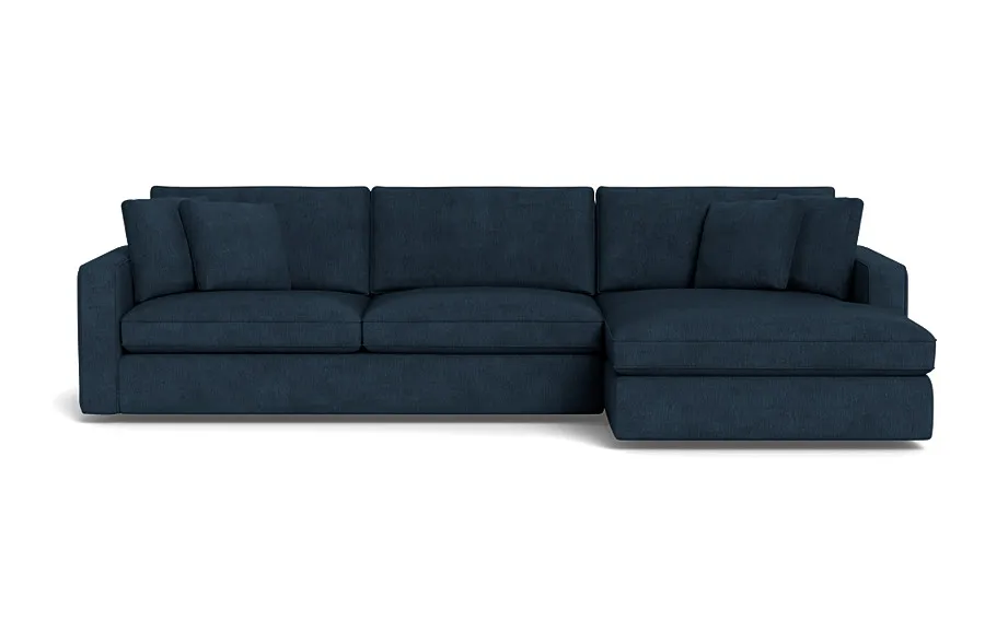 James 3-Seat Right Chaise Sectional