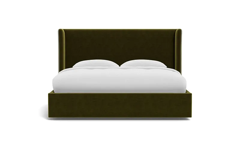 Graham Upholstered Bed with Contrast Piping and Storage Option