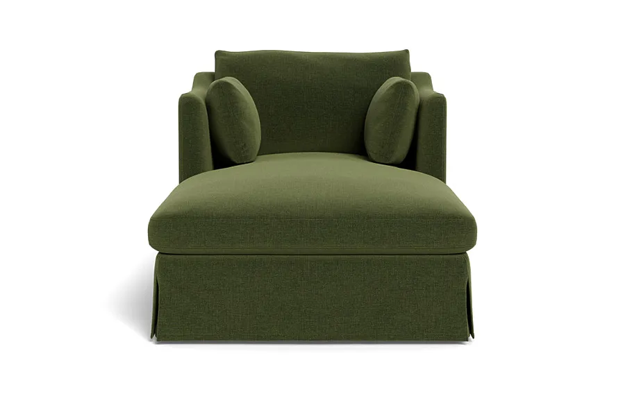 Caitlin Slipcovered Chaise Lounge by The Everygirl®