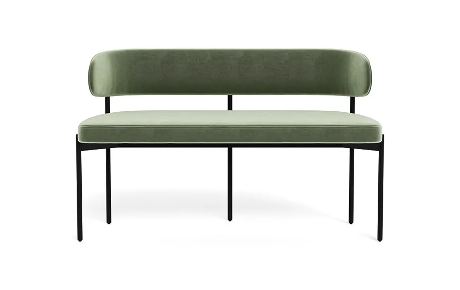 Hollis Upholstered Metal Framed Bench