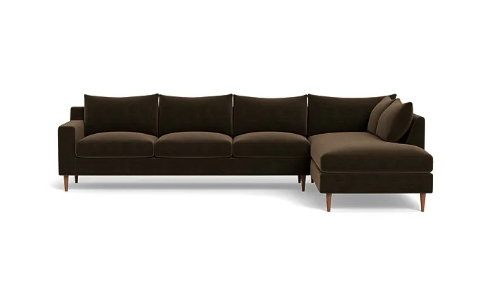 Sloan 4-Seat  Bumper Sectional