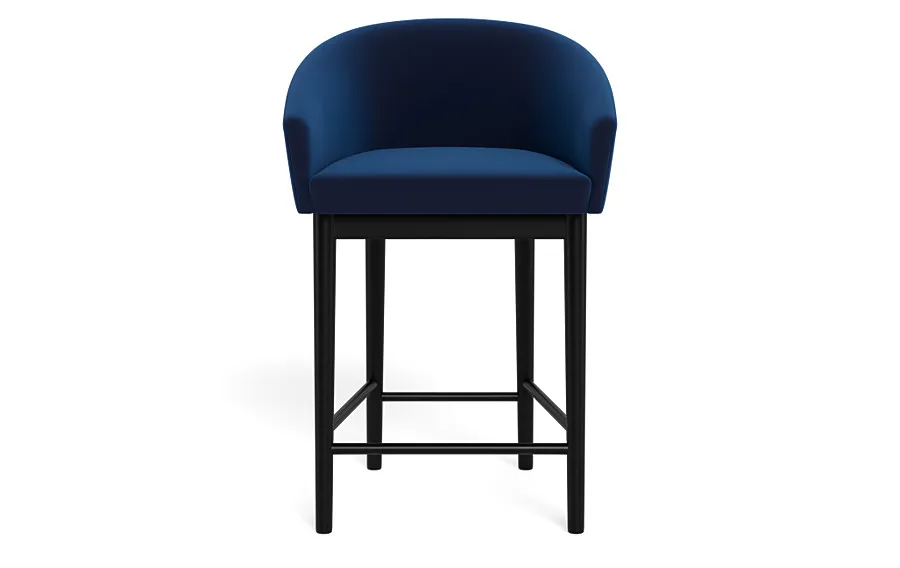 Destin Wood Framed Upholstered Stool