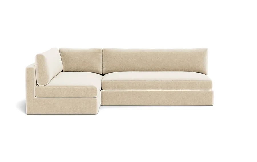 Tatum 2-Piece Armless Left Chaise Sectional