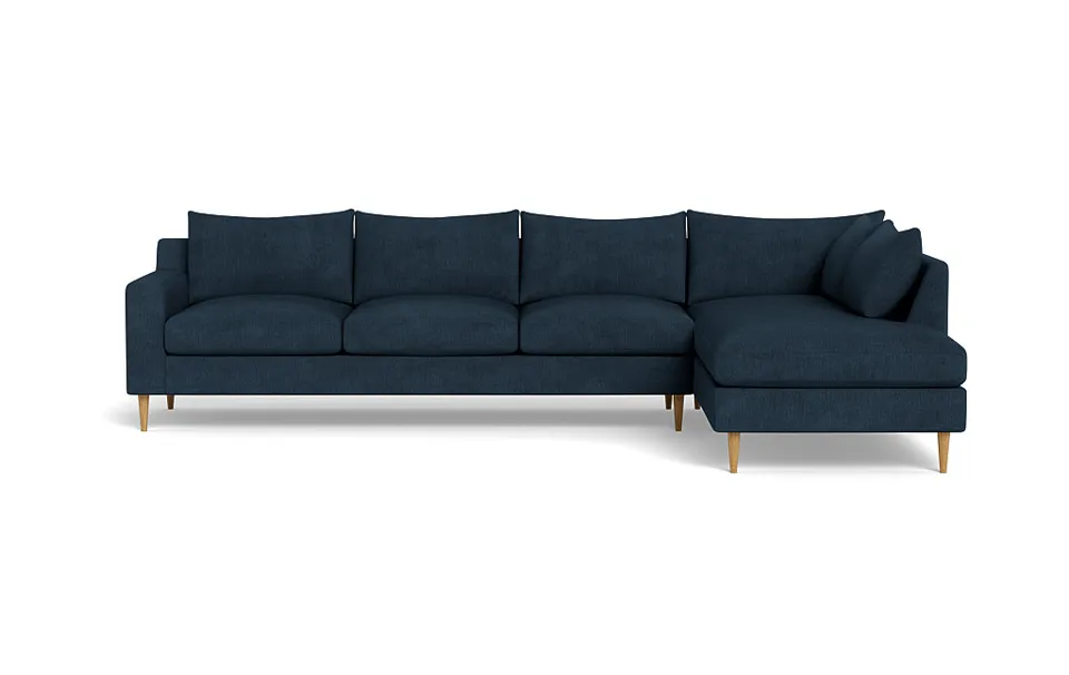 Sloan 4-Seat  Right Bumper Sectional