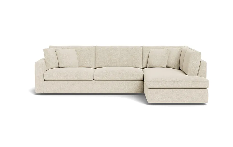 James 3-Seat Right Bumper Sectional