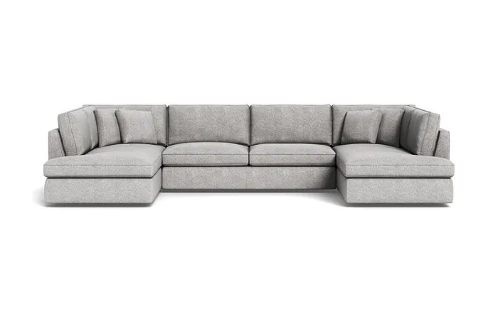 James 3-Piece U-Bumper Sectional