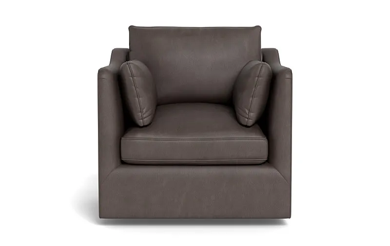 Caitlin Leather Swivel Chair by The EverygirlÃ?Â®