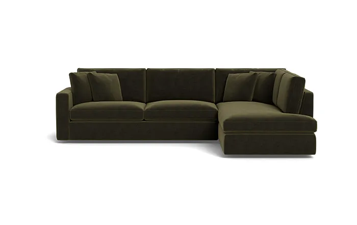 James 3-Seat Right Bumper Sleeper Sectional
