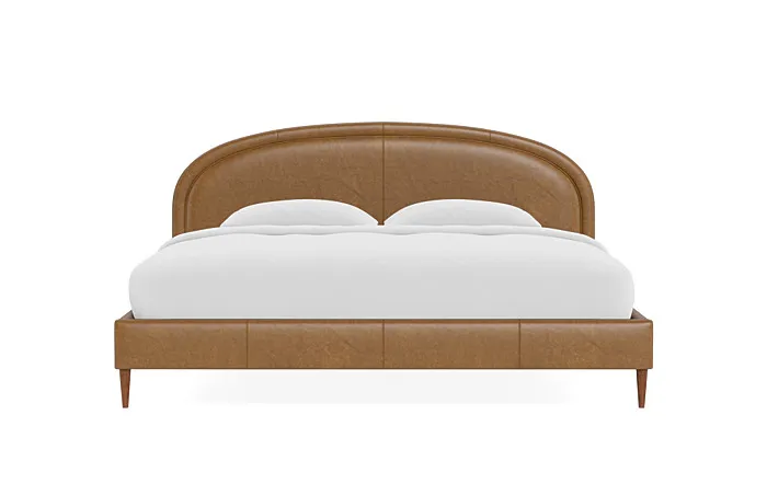 Anson Leather Upholstered Bed