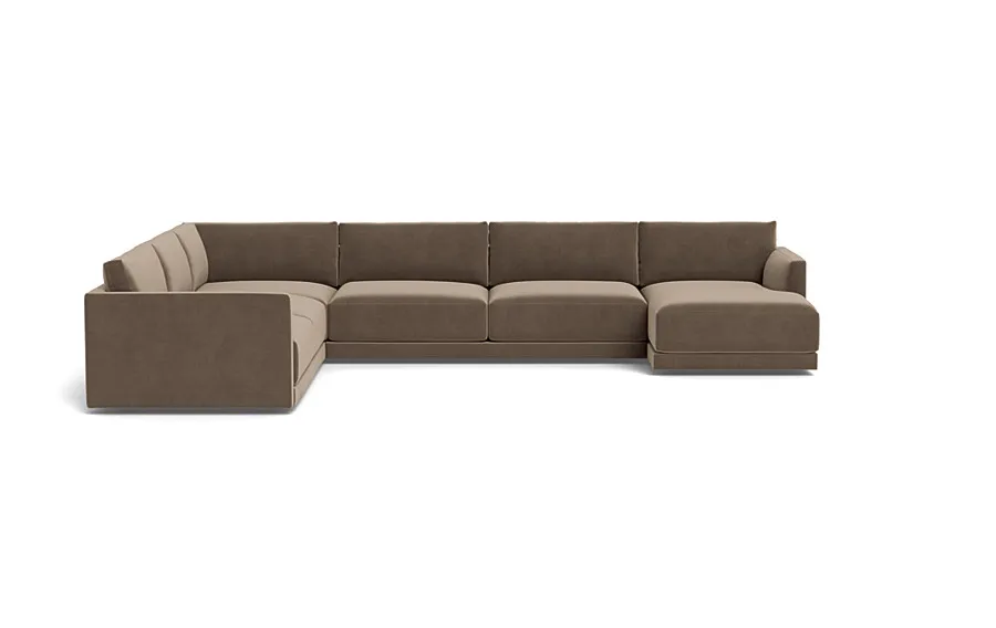 Lukas 4-Piece 5-Seat Corner Chaise Sectional Right