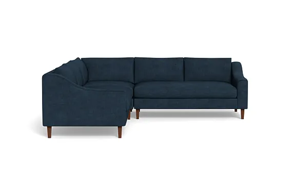 Saylor Slope Arm Corner 4-Seat Sectional Sofa