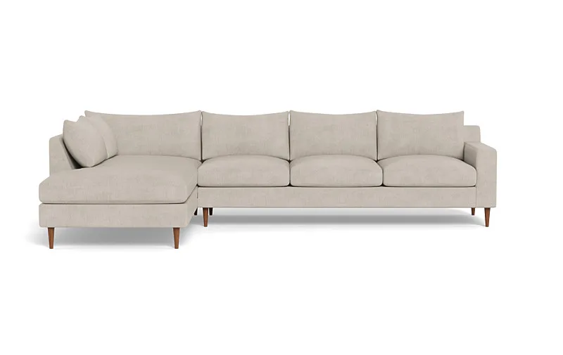 Sloan 4-Seat Left Bumper Sectional
