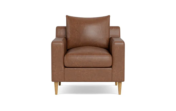 Sloan Leather Petite Chair