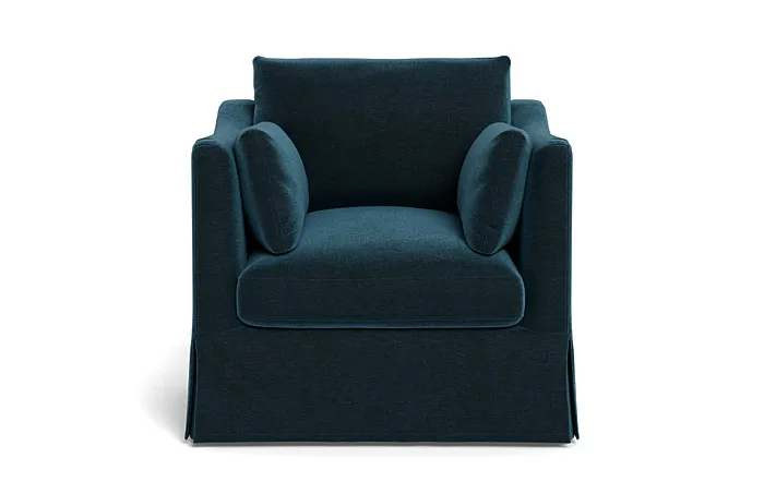 Caitlin Slipcovered Swivel Chair by The EverygirlÃ?Â®