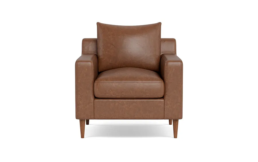 Sloan Leather Petite Chair