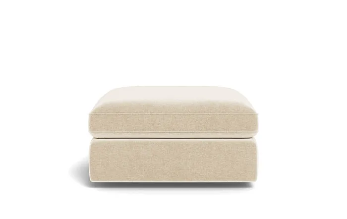 James Square Ottoman with Storage Option