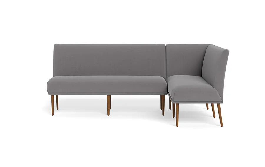 Dorian Upholstered Right Banquette with Tufting Option