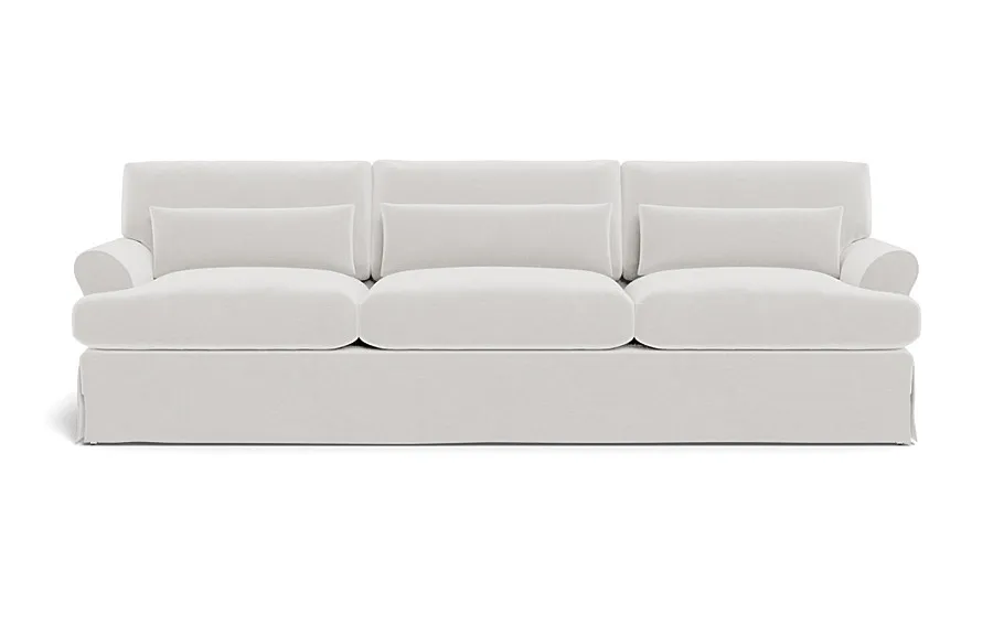 Maxwell Slipcovered 3-Seat Sofa by Apartment Therapy
