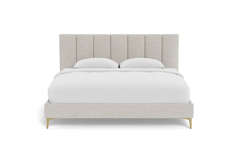 Lowen Upholstered Bed with Tufting Option