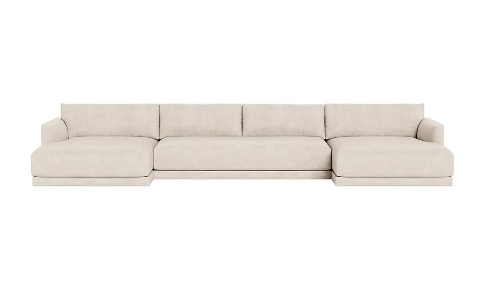 Lukas 3-Piece 4-seat U-Chaise Sectional 