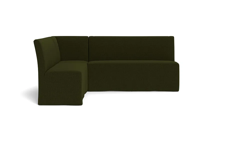 Dorian Slipcovered Corner Banquette