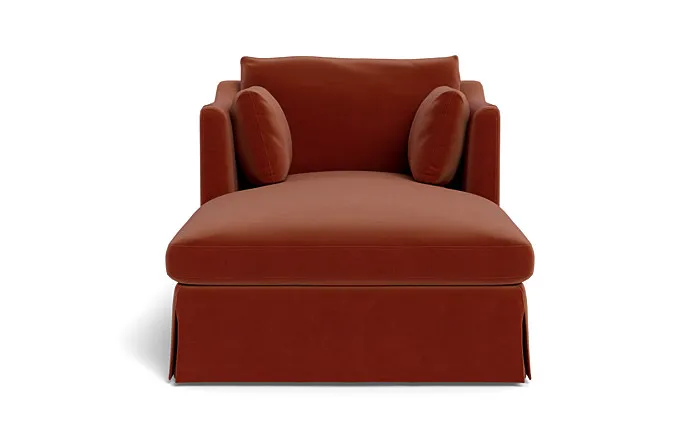 Caitlin Slipcovered Chaise Lounge by The Everygirl®