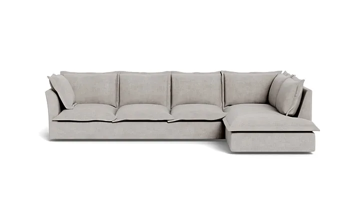 Skylar 4-Seat  Bumper Sectional