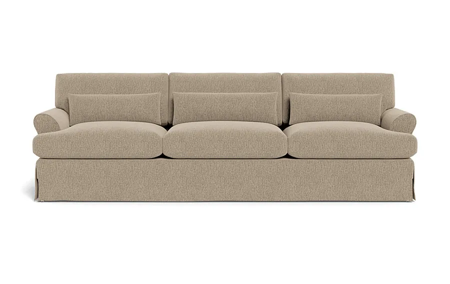 Maxwell Slipcovered 3-Seat Sofa by Apartment Therapy