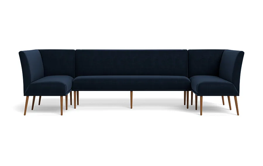 Dorian Upholstered U-Shaped Banquette with Tufting Option