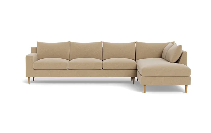 Sloan 4-Seat  Bumper Sectional