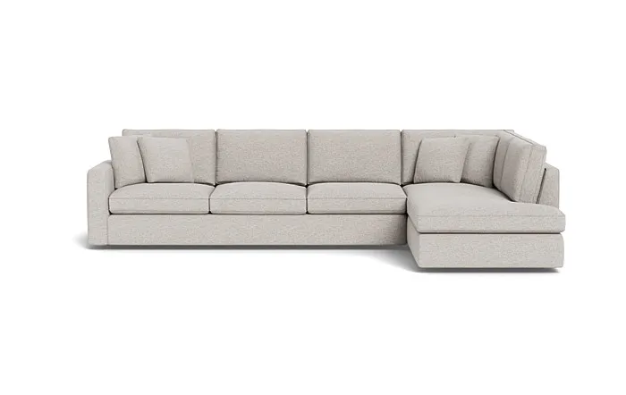 James 4-Seat Right Bumper Sectional