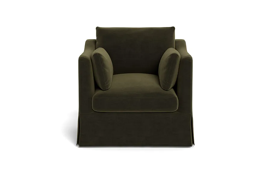 Caitlin Slipcovered Petite Chair by The EverygirlÃ?Â®