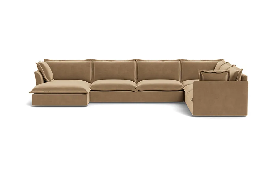 Skylar 4-Piece (5-Seat) Corner Sectional Sofa with Chaise