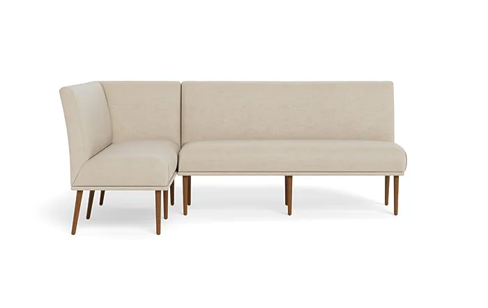 Dorian Upholstered Left Banquette with Tufting Option